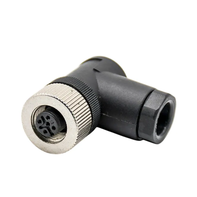 M12 connector, field-attachable
