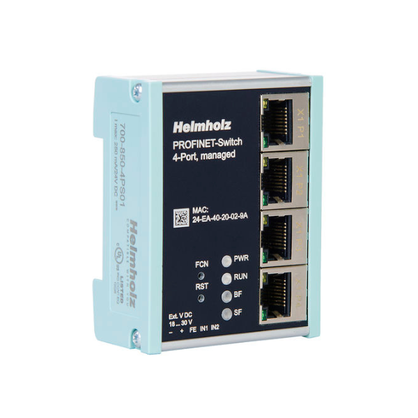 Managed PROFINET switches