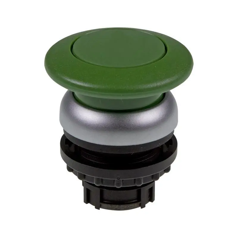 Mushroom-headed pushbuttons
